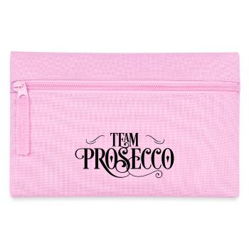 Team Prosecco Frauen T-Shirt - Federtasche - Rosa - Vorne