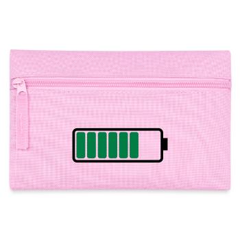 battery_02 - Pencil Case - pink - Front