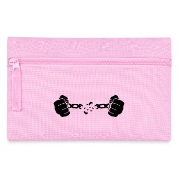 hand_kette_1 - Federtasche - Rosa - Vorne