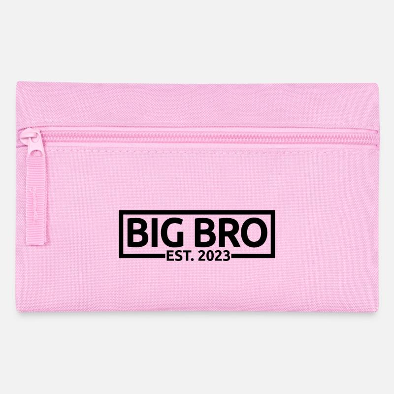 Big Bro Est. 2023 zum Big Brother befördert - Federtasche - Rosa