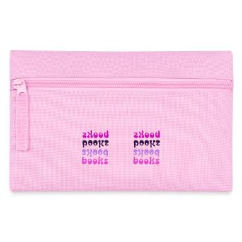 Bücherbücher Panorama - Federtasche - Rosa - Vorne