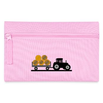 Tractor - Pencil Case - pink - Front