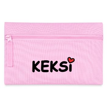 Keksi Kosename Herz - Federtasche - Rosa - Vorne
