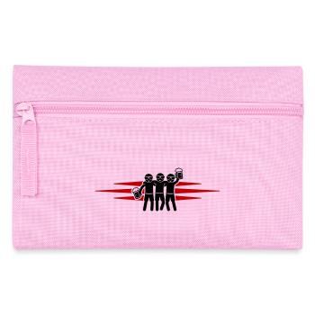 Party Urlaub Crew - Federtasche - Rosa - Vorne