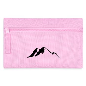 Berge - Federtasche - Rosa - Vorne