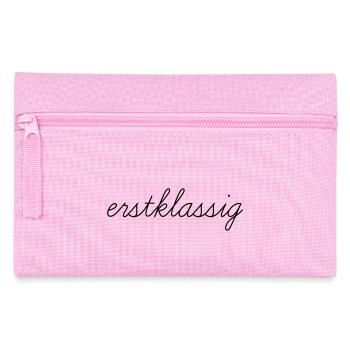 first-class - Pencil Case - pink - Front