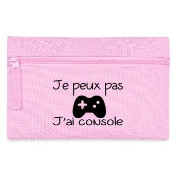 JE PEUX PAS JAI CONSOLE - Trousse - rose - Devant
