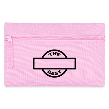 Logo à personnaliser - Trousse - rose - Devant