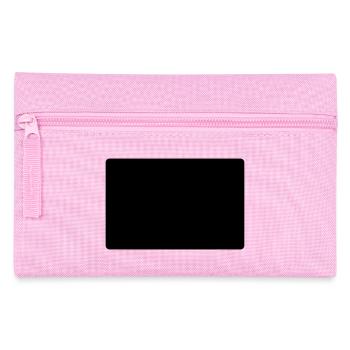 hello my name is leo - Pencil Case - pink - Front