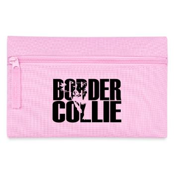 Border Collie - Trousse - rose - Devant
