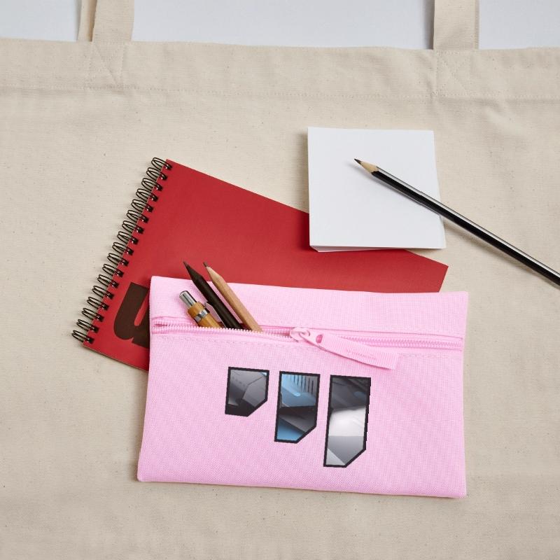 Futuristic Techno Abstract Pattern Pencil Case