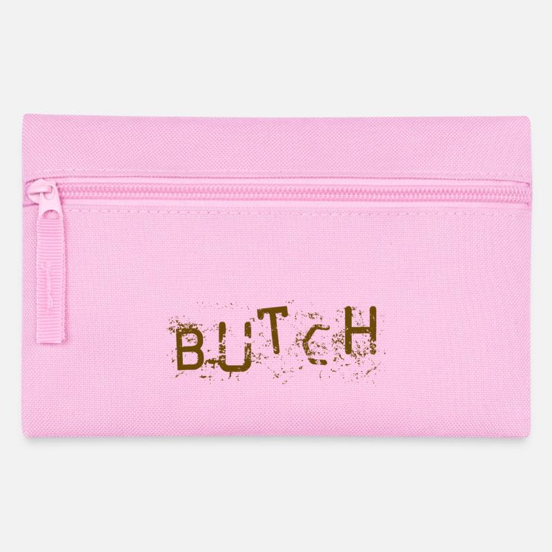 macho - Federtasche - Rosa