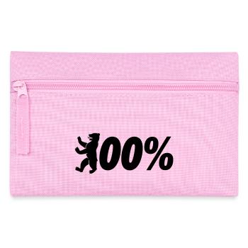 100% Berlin - Federtasche - Rosa - Vorne