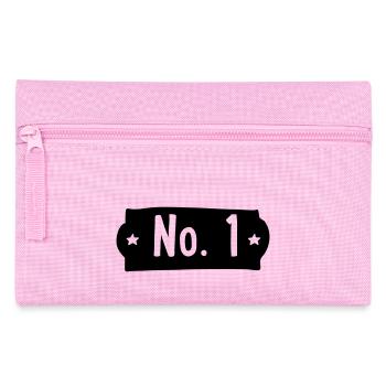 no. 1 - Pencil Case - pink - Front