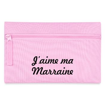 I Love My Godmother - Pencil Case - pink - Front