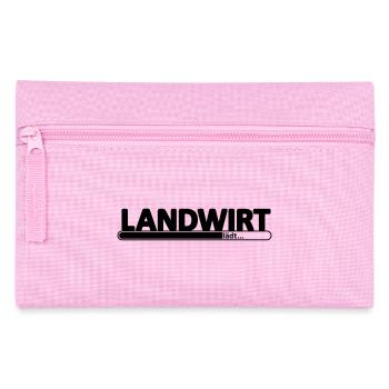 Landwirt // Landwirtin // Bauer // Bäuerin Agronom - Federtasche - Rosa - Vorne
