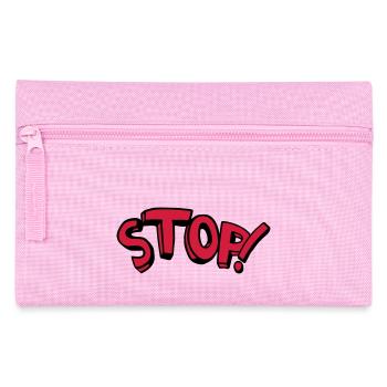 Arrêt permanent reste dicton comique - Trousse - rose - Devant