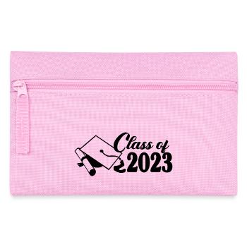 Klasse von 2023 Abschlussfeier Geschenk für ihn und sie - Federtasche - Rosa - Vorne