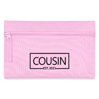 Cousin Est. 2023, Cousin To Be Pregnancy Reveal - Trousse - rose - Devant
