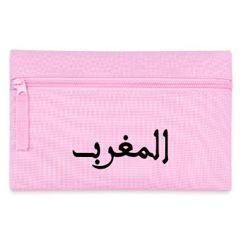 Morocco المغرب - Pencil Case - pink - Front