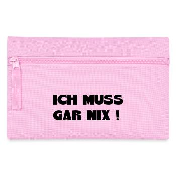 Je n’ai rien à faire Dire des dictons drôles - Trousse - rose - Devant