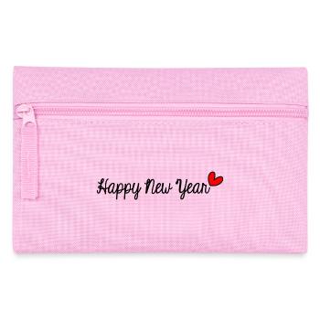 HAPPY NEW YEAR. NEW YEAR'S EVE. BEST WISHES - Pencil Case - pink - Front