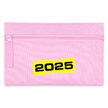 2025 Jahr - Federtasche - Rosa - Vorne