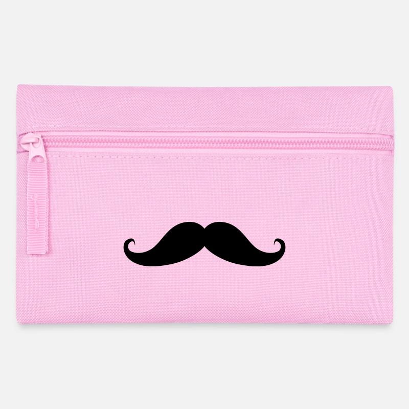 Moustache Bart Mustache - Federtasche - Rosa