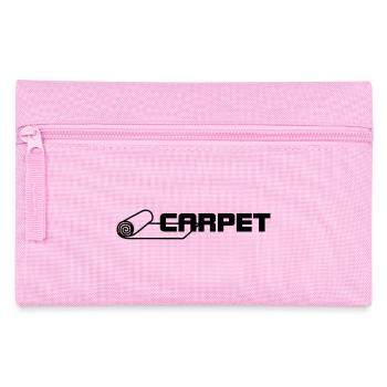 Carpet rolls logo - Pencil Case - pink - Front