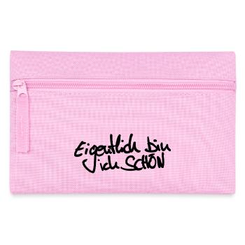 Schön oder - Federtasche - Rosa - Vorne