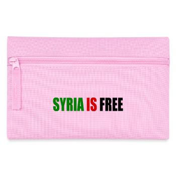 Syria - Syria is free - Pencil Case - pink - Front