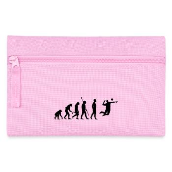 Volleyball Beach Volleyball Evolution - Pencil Case - pink - Front