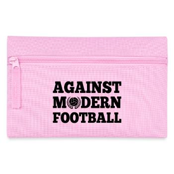 Against Modern Football - Pencil Case - pink - Front