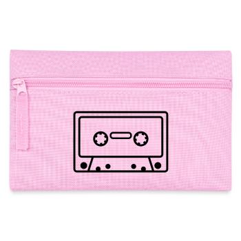 Cassette tape music - Pencil Case - pink - Front