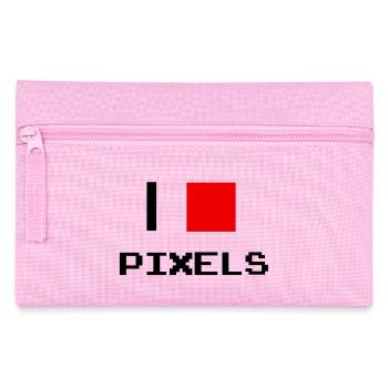 pixel - Trousse - rose - Devant