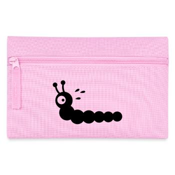 Angstschwitzender Wurm - Federtasche - Rosa - Vorne