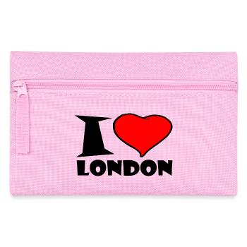 London / I love London - Pencil Case - pink - Front