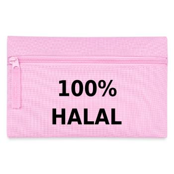 100% Halal - Pencil Case - pink - Front