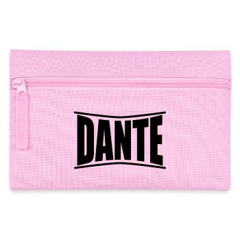 Dante T-Shirt Geschenkidee - Federtasche - Rosa - Vorne
