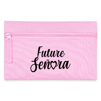 Future Señora Engagement Bridal Shower Wedding - Pencil Case - pink - Front