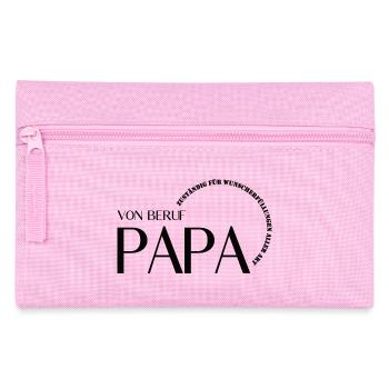 Dad by profession – responsible for wish fulfillment - Pencil Case - pink - Front