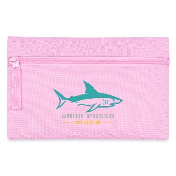 UNDR PRSSR Shark  Built Below Zero Scuba Diver - Federtasche - Rosa - Vorne