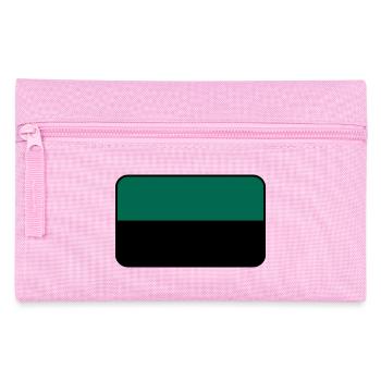 Texel-Flaggenlogo – Inselkleidung - Federtasche - Rosa - Vorne