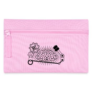 brainfuck_front - Federtasche - Rosa - Vorne