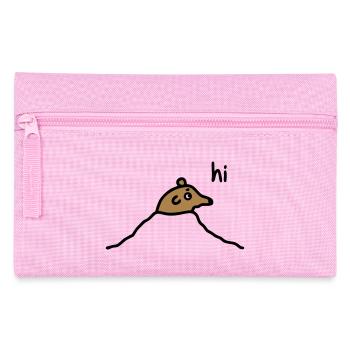 Maulwurf Maulwurfhügel - V2 - Federtasche - Rosa - Vorne