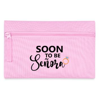 Soon To Be Señora Engagement Bridal Shower Wedding - Pencil Case - pink - Front