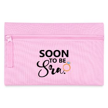 Soon To Be Sra. Engagement Bridal Shower Wedding - Pencil Case - pink - Front