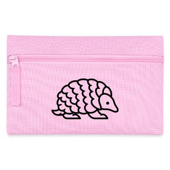 Schuppentier - Federtasche - Rosa - Vorne
