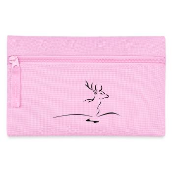 Jagd Schnitzerei Peter - Federtasche - Rosa - Vorne