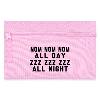 MANGER ET DORMIR - Trousse - rose - Devant